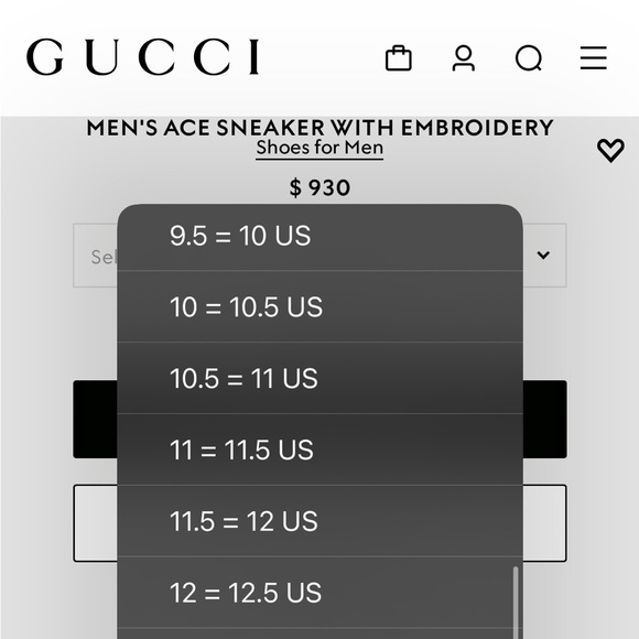 Gucci Ace Sneakers Black with Gold Bee Embroidery 🔥 - Picture 9 of 9